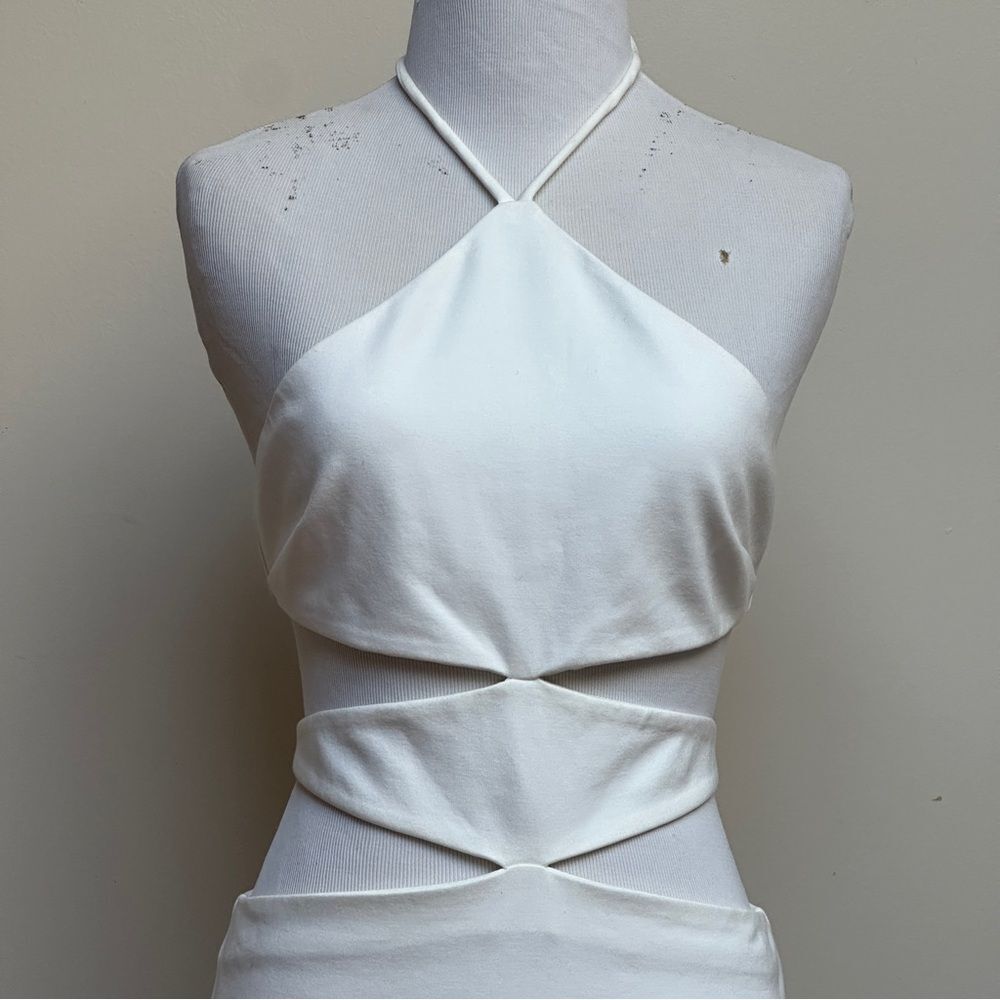 Revolve Hours Silvana Midi Dress in White Size Small - Picture 3 of 10